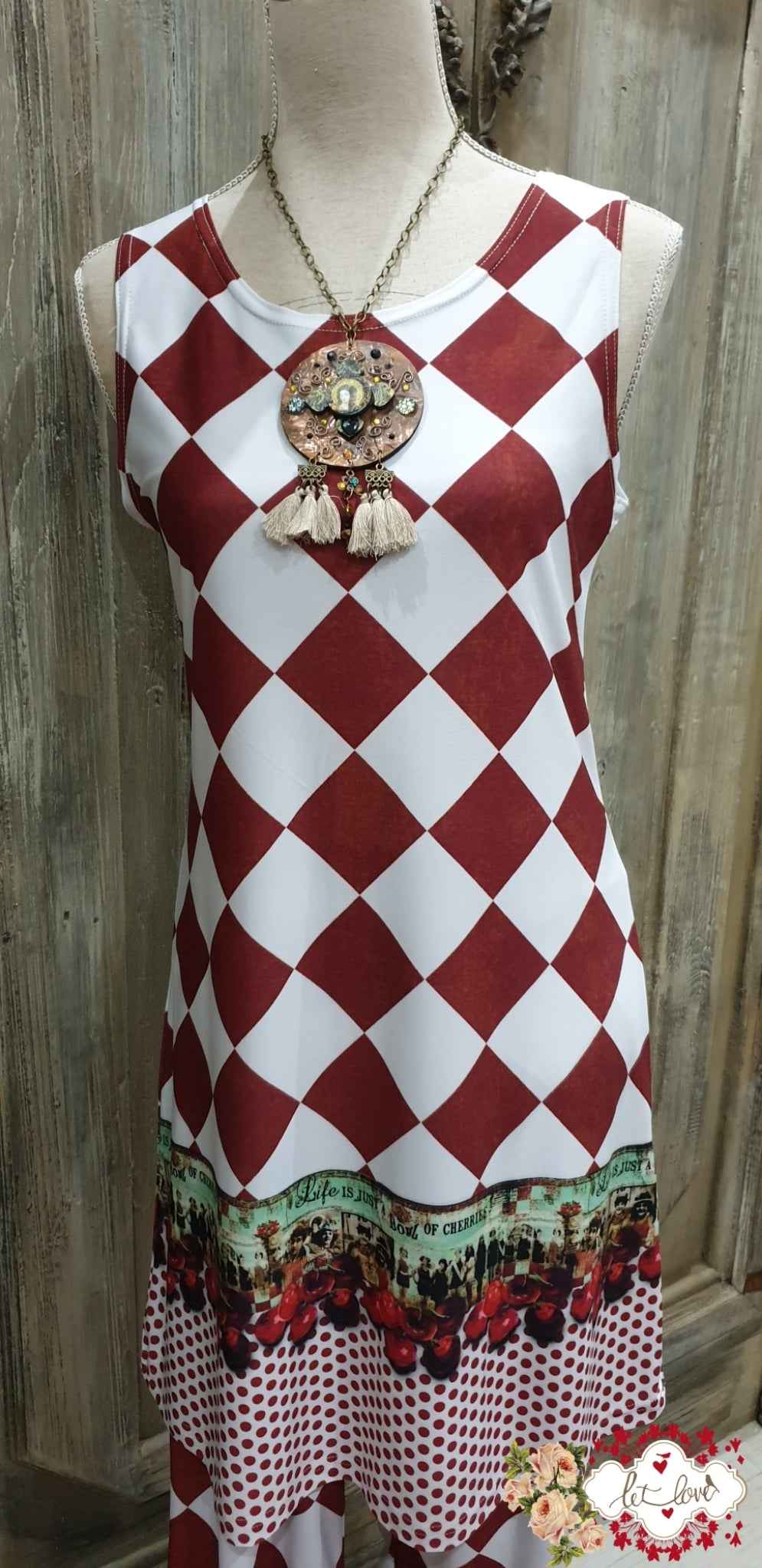 Sleeveless Dress - Let Love Clothing