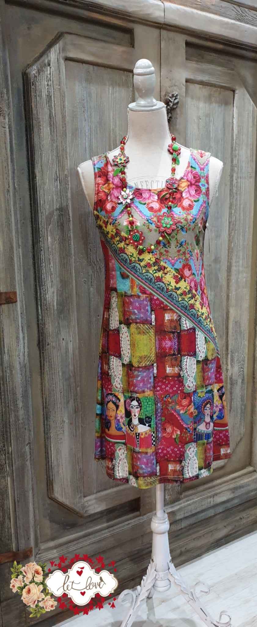 Sleeveless Dress - Let Love Clothing