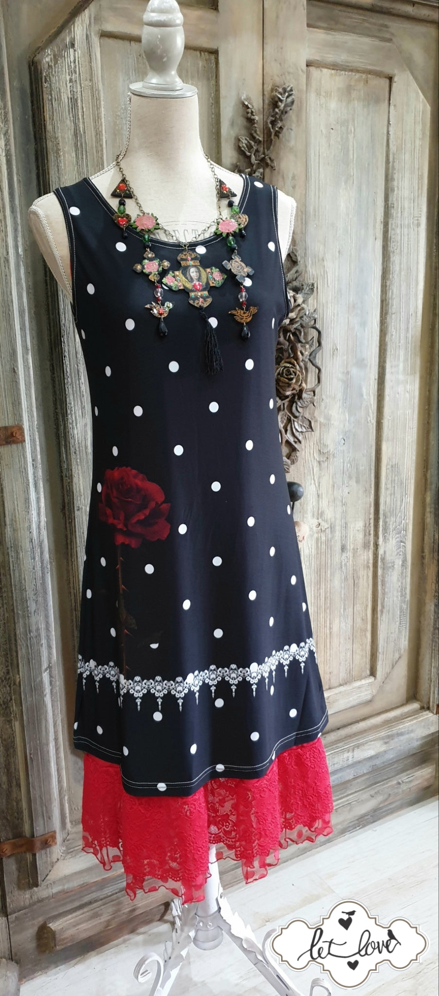 Sleeveless Dress - Let Love Clothing