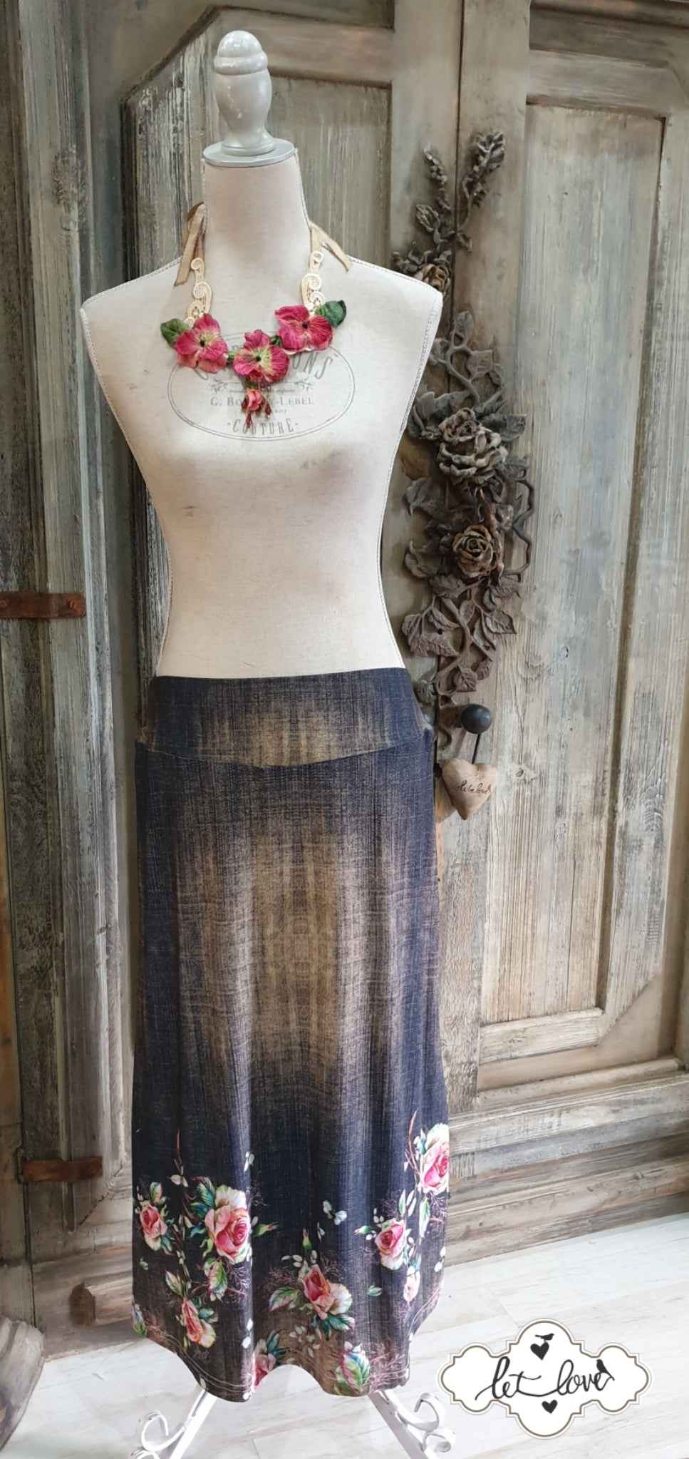 Ankle Length Skirt - Let Love Clothing