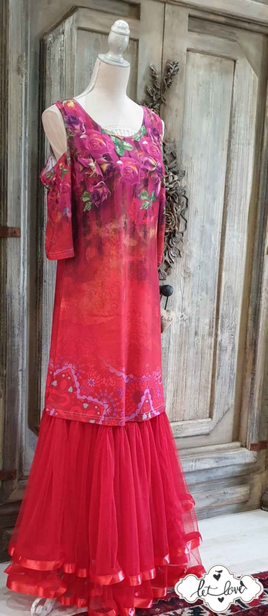 Dress Cold Shoulder - Let Love Clothing