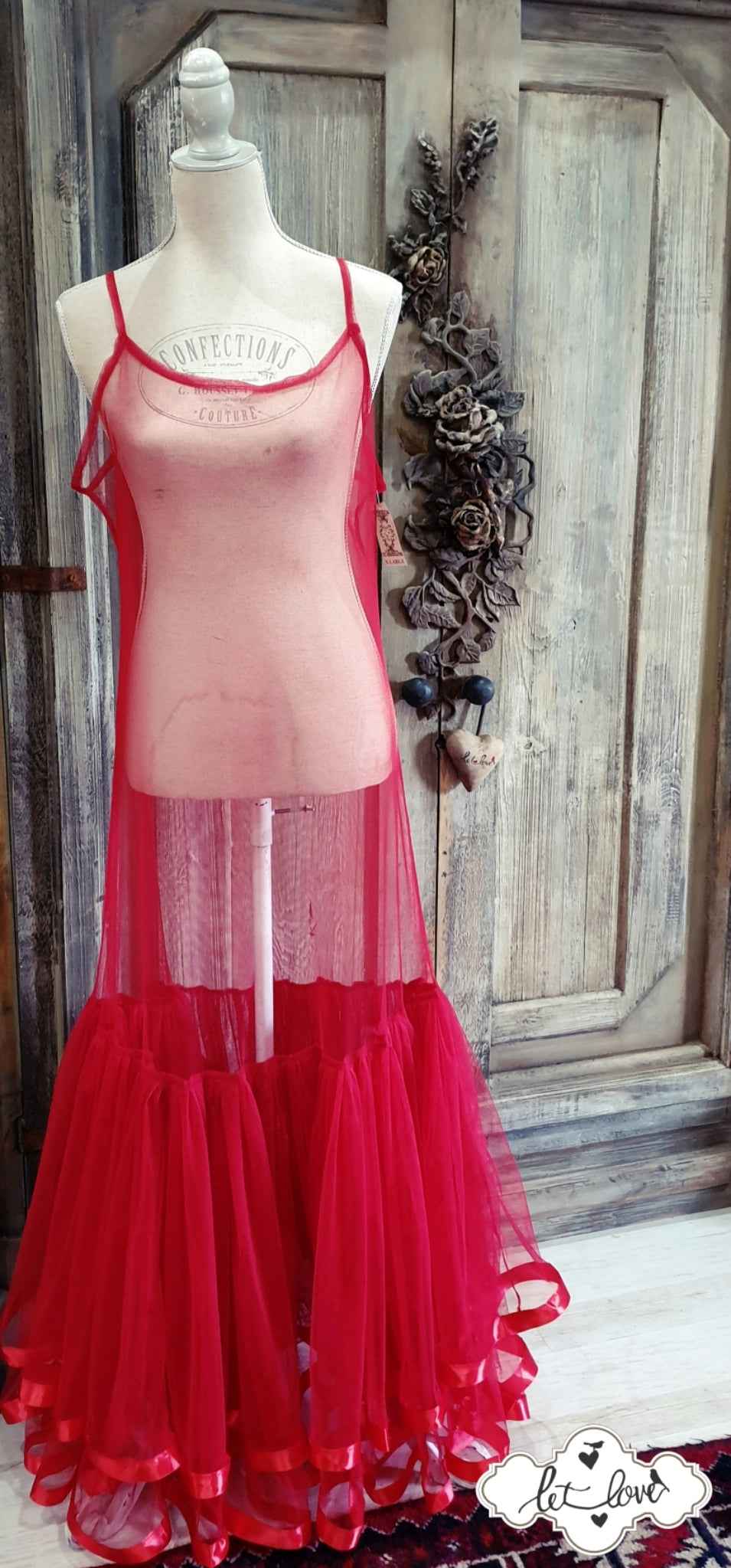 Petticoat with Ribbon - Let Love Clothing