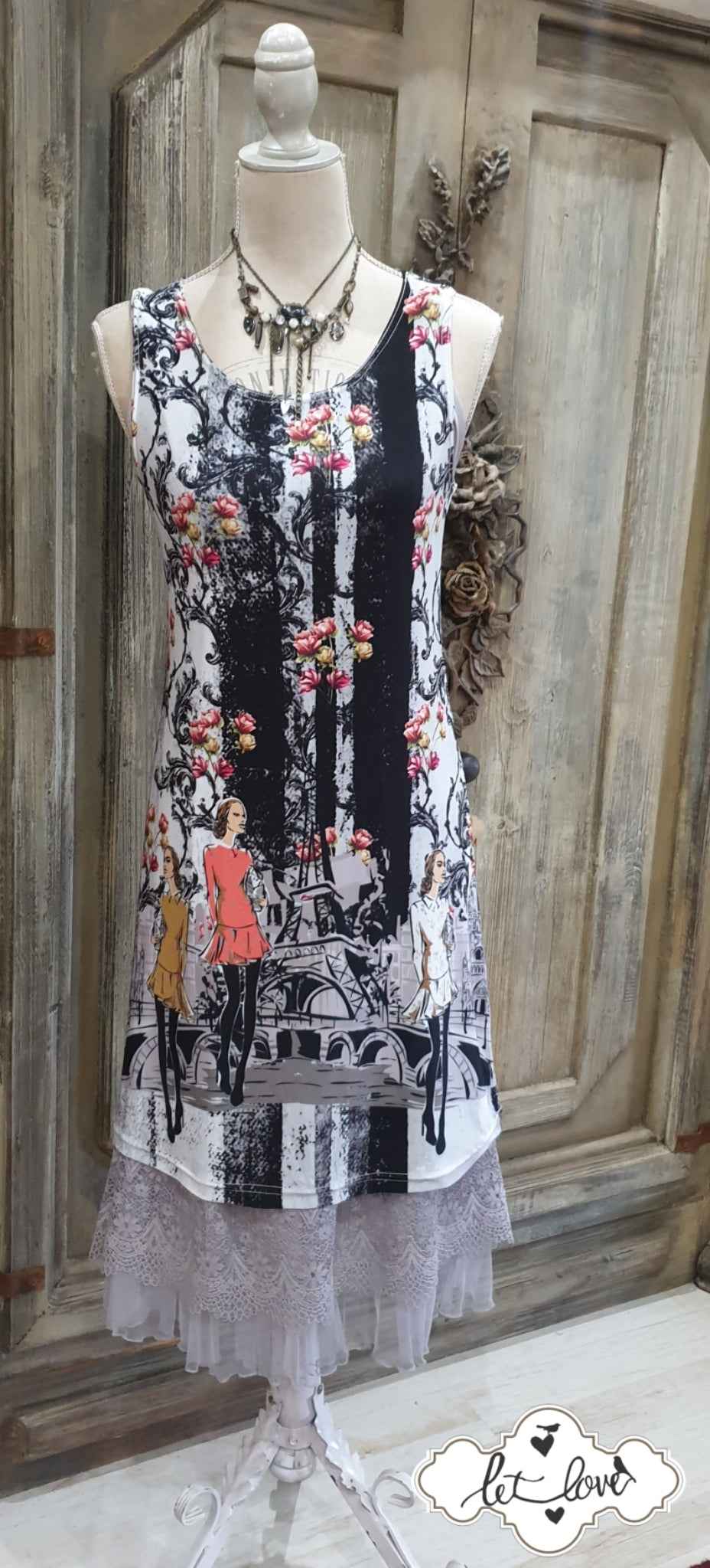 Sleeveless Dress - Let Love Clothing