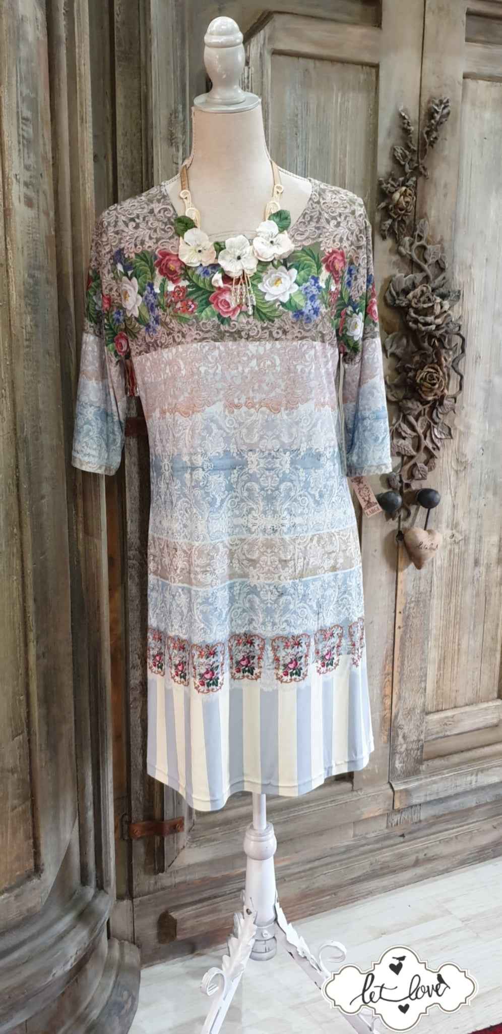 Dress with Sleeves - Let Love Clothing