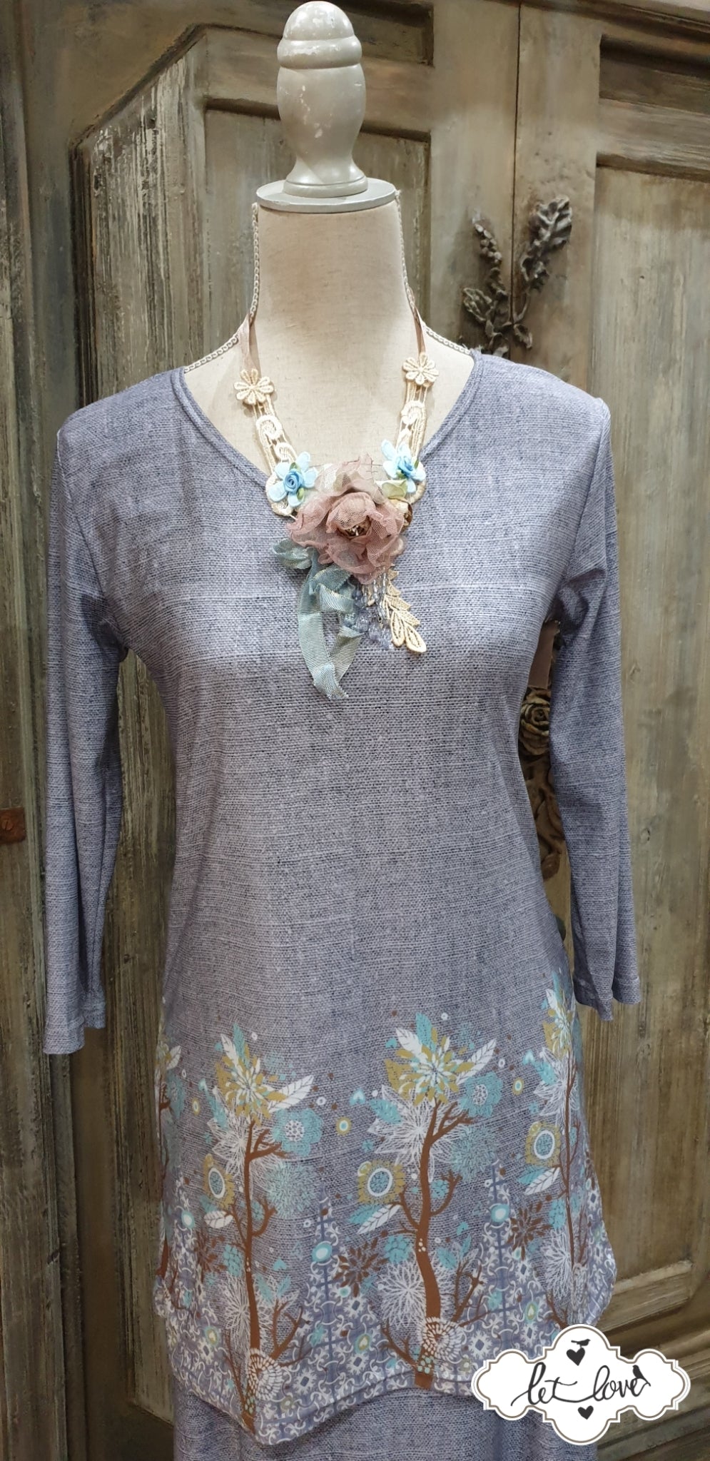 Top 75cm with Sleeves - Let Love Clothing