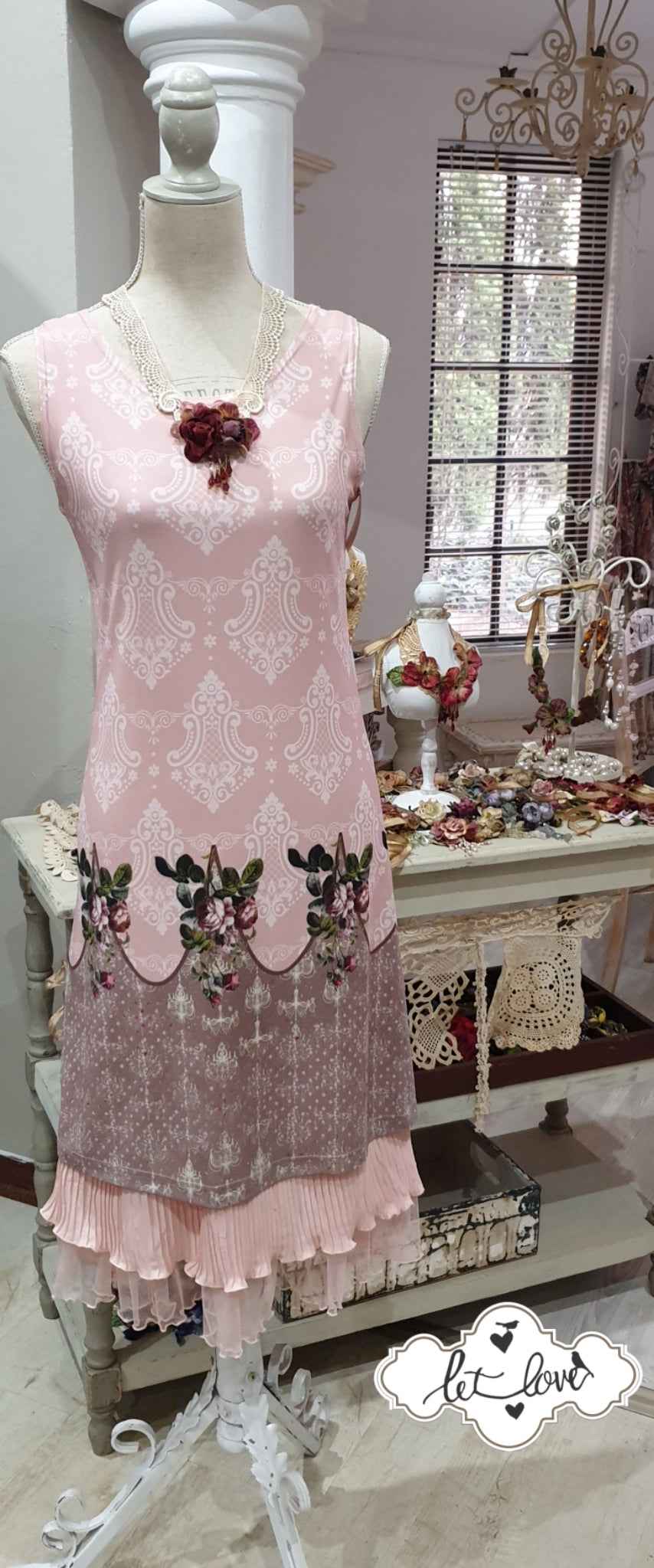 Sleeveless Dress - Let Love Clothing
