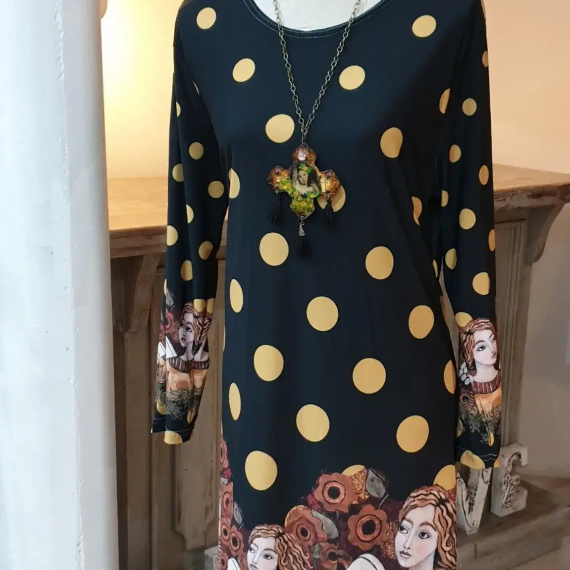 Dress with Sleeves - Let Love Clothing