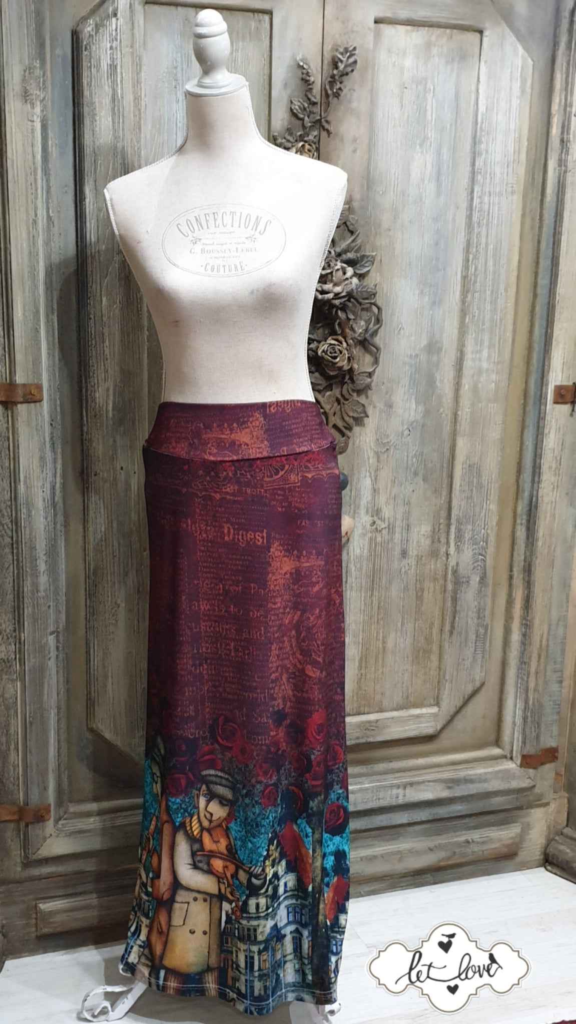 Ankle Length Skirt - Let Love Clothing