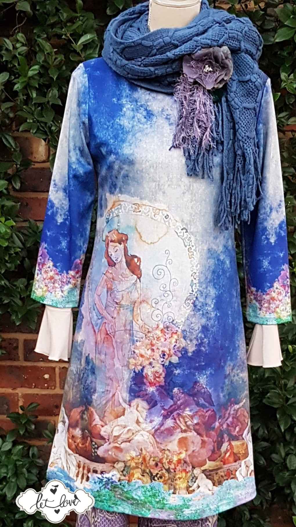 Dress with Sleeves - Let Love Clothing