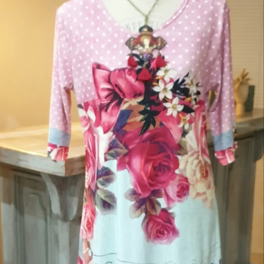 Dress with Sleeves - Let Love Clothing