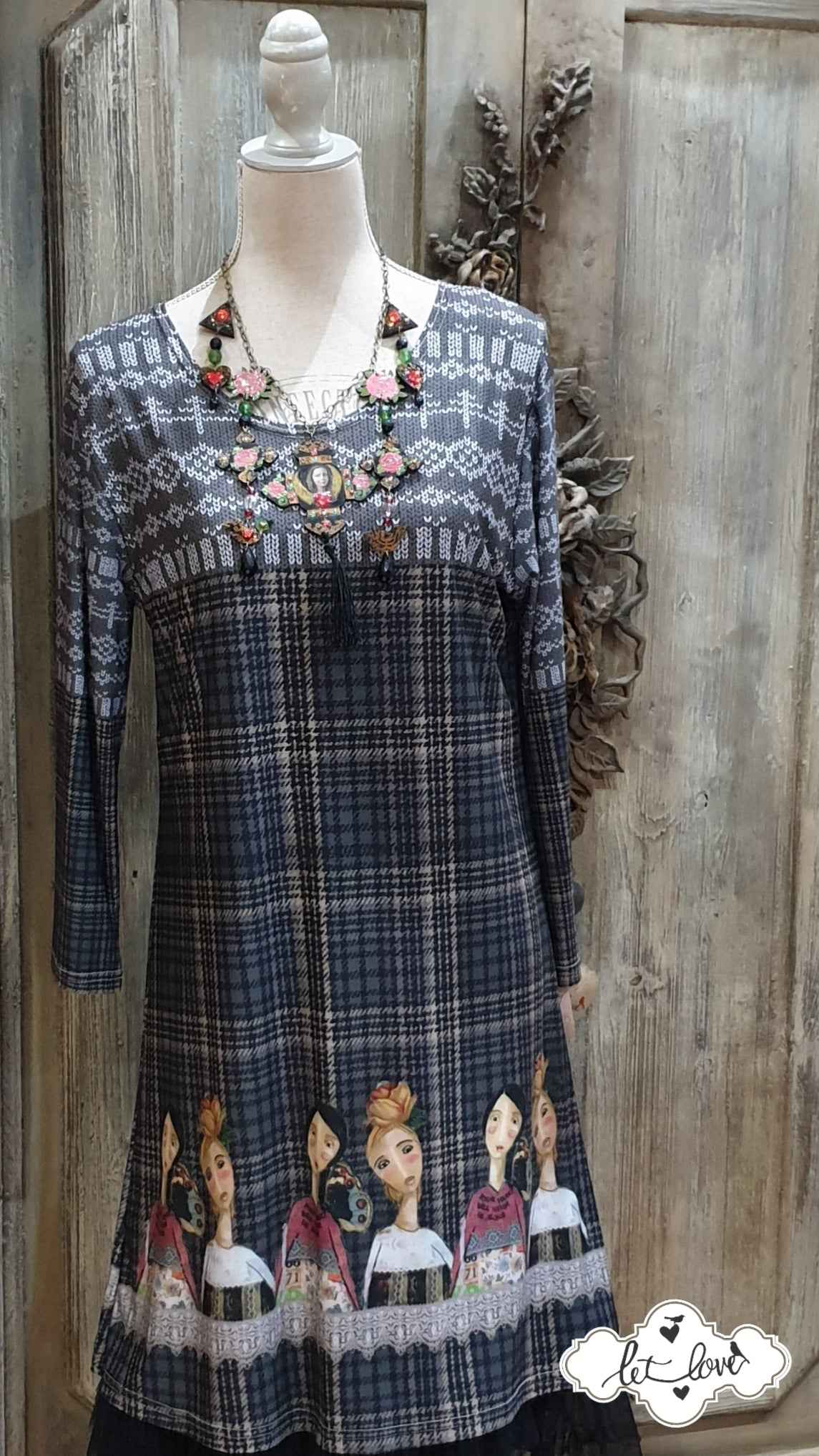 Dress with Sleeves