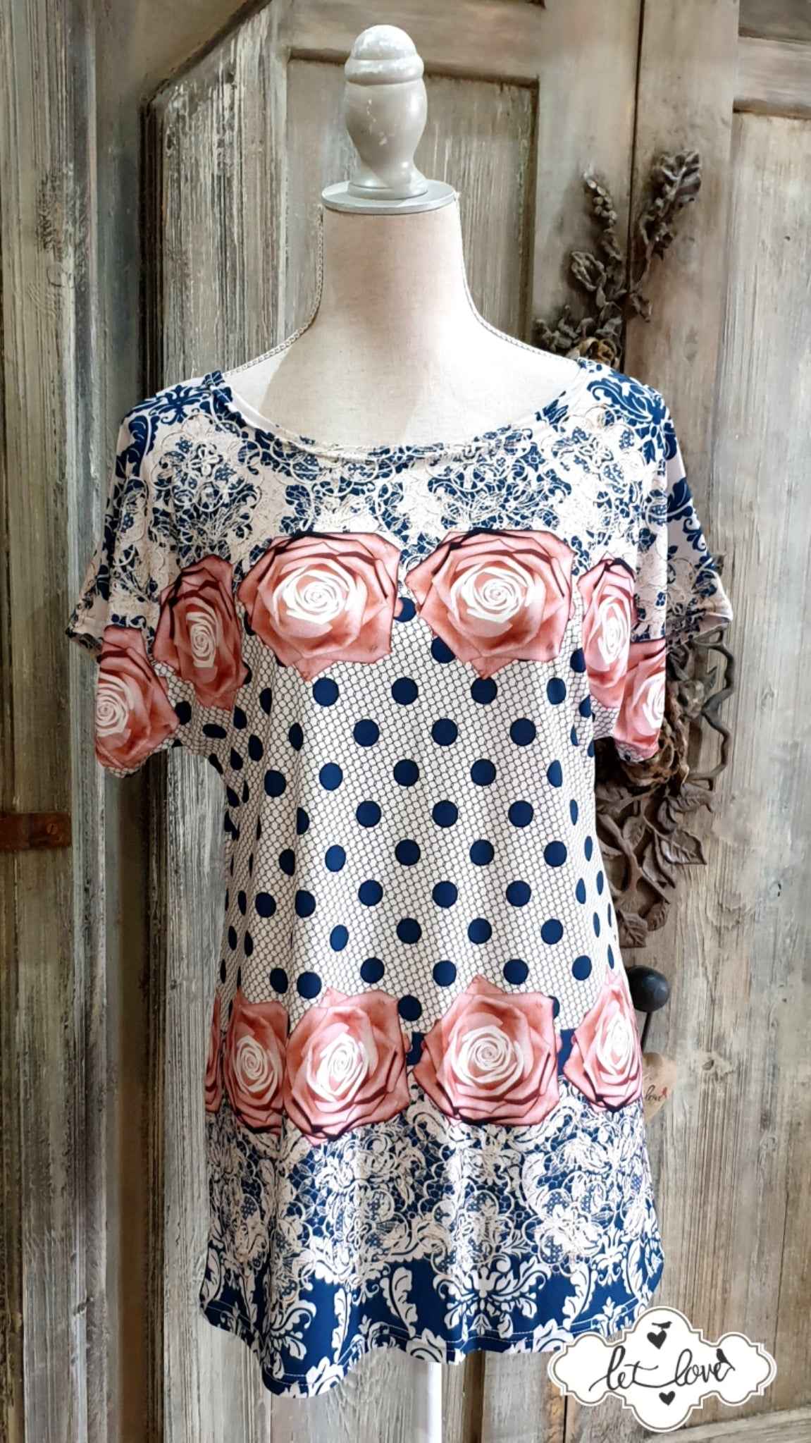 Cap Sleeve Top - Let Love Clothing