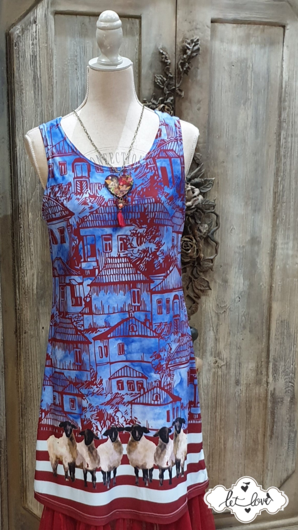 Sleeveless Dress - Let Love Clothing