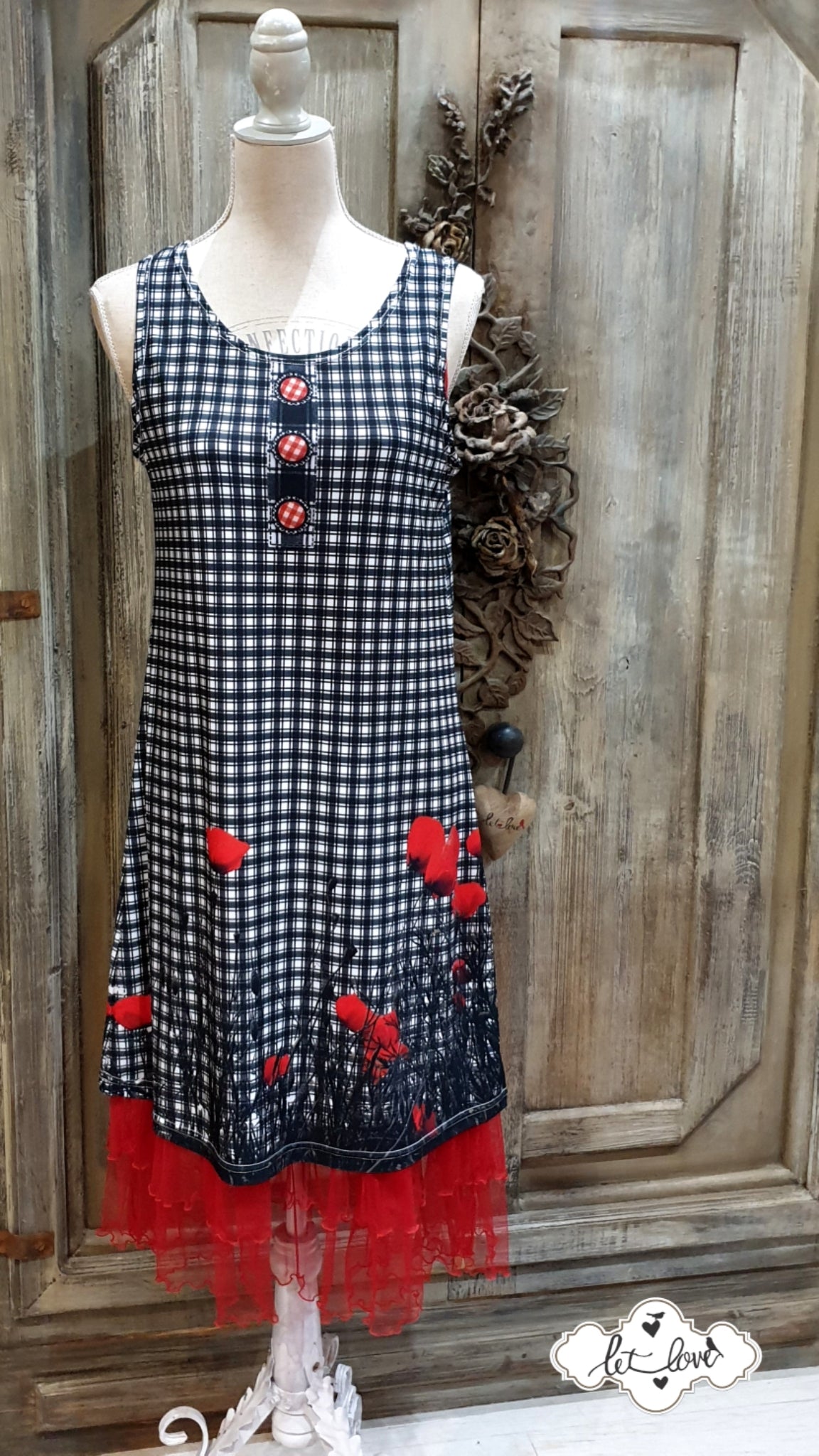 Sleeveless Dress - Let Love Clothing