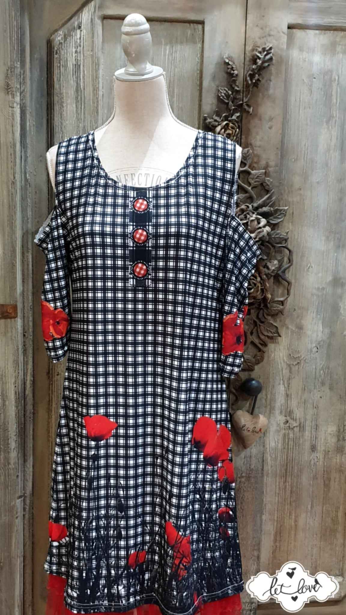 Cold Shoulder Dress - Let Love Clothing