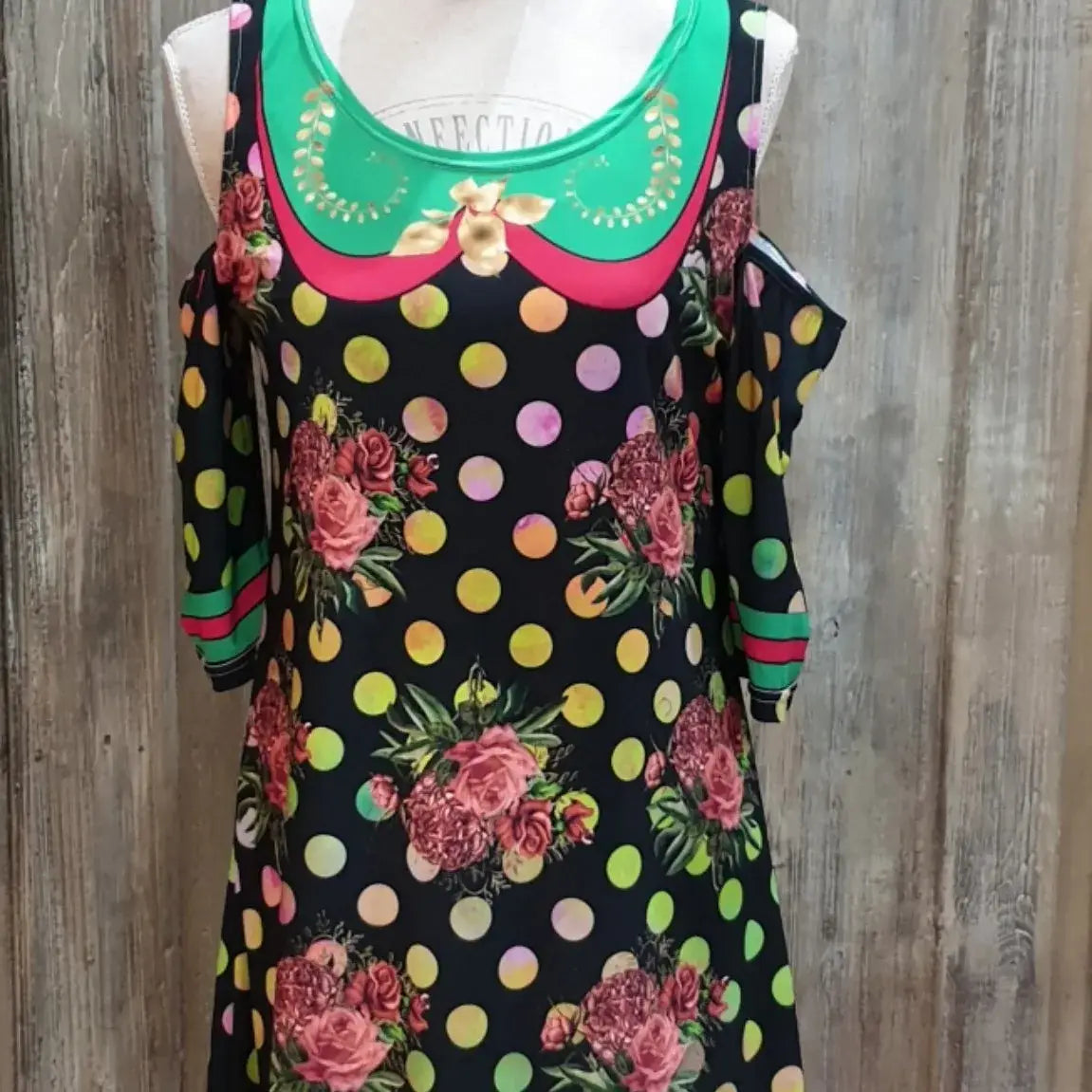 Cold Shoulder Dress - Let Love Clothing