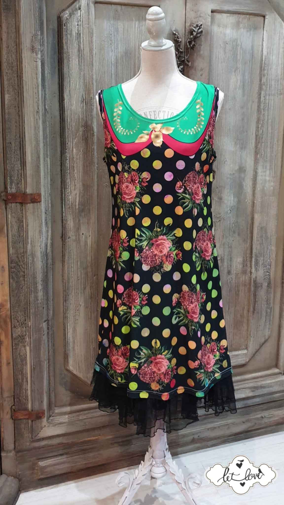 Sleeveless Dress - Let Love Clothing