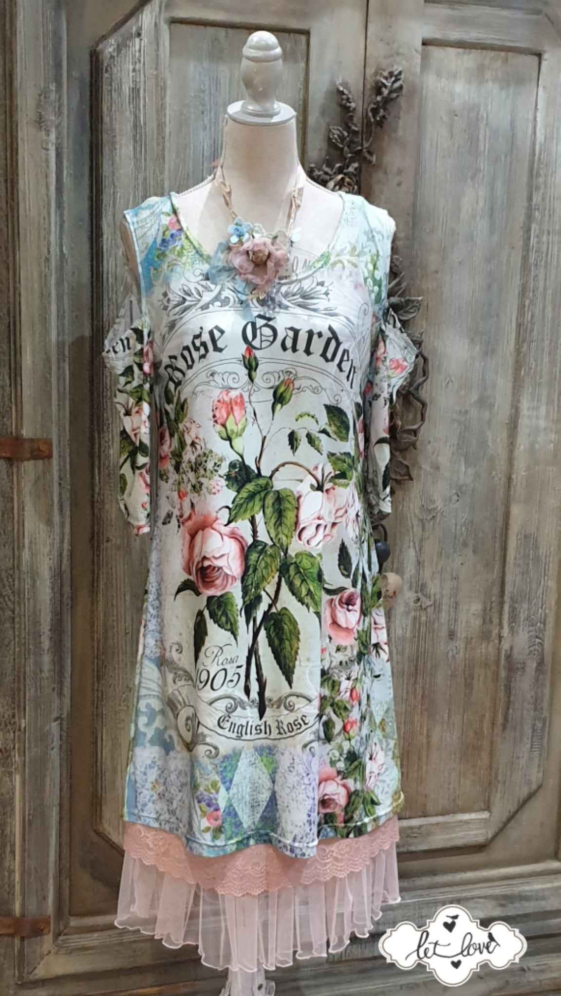Cold Shoulder Dress - Let Love Clothing