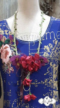 Satin Flower Neckpiece - Let Love Clothing