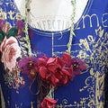 Satin Flower Neckpiece - Let Love Clothing