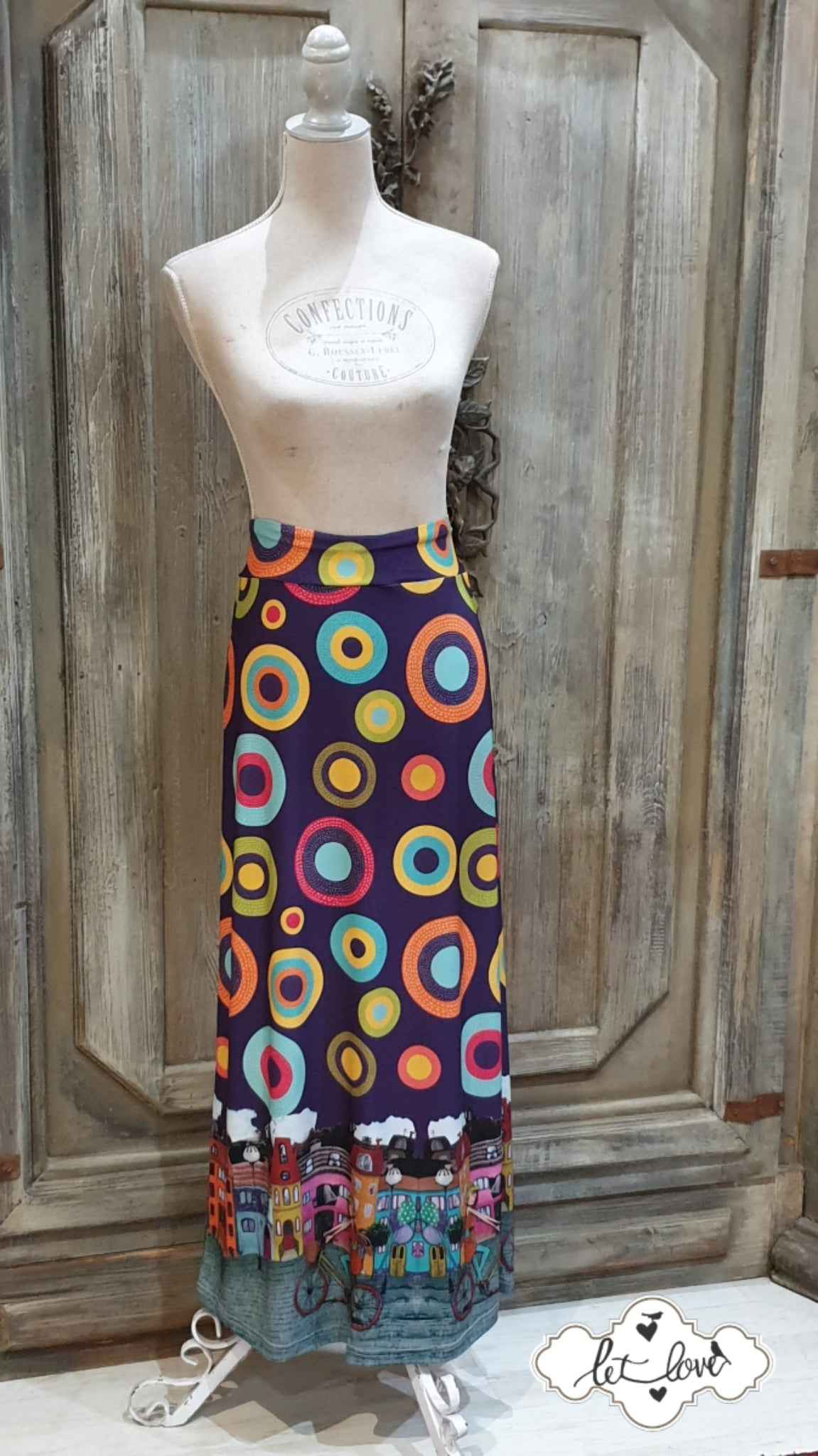 Ankle Length Skirt - Let Love Clothing