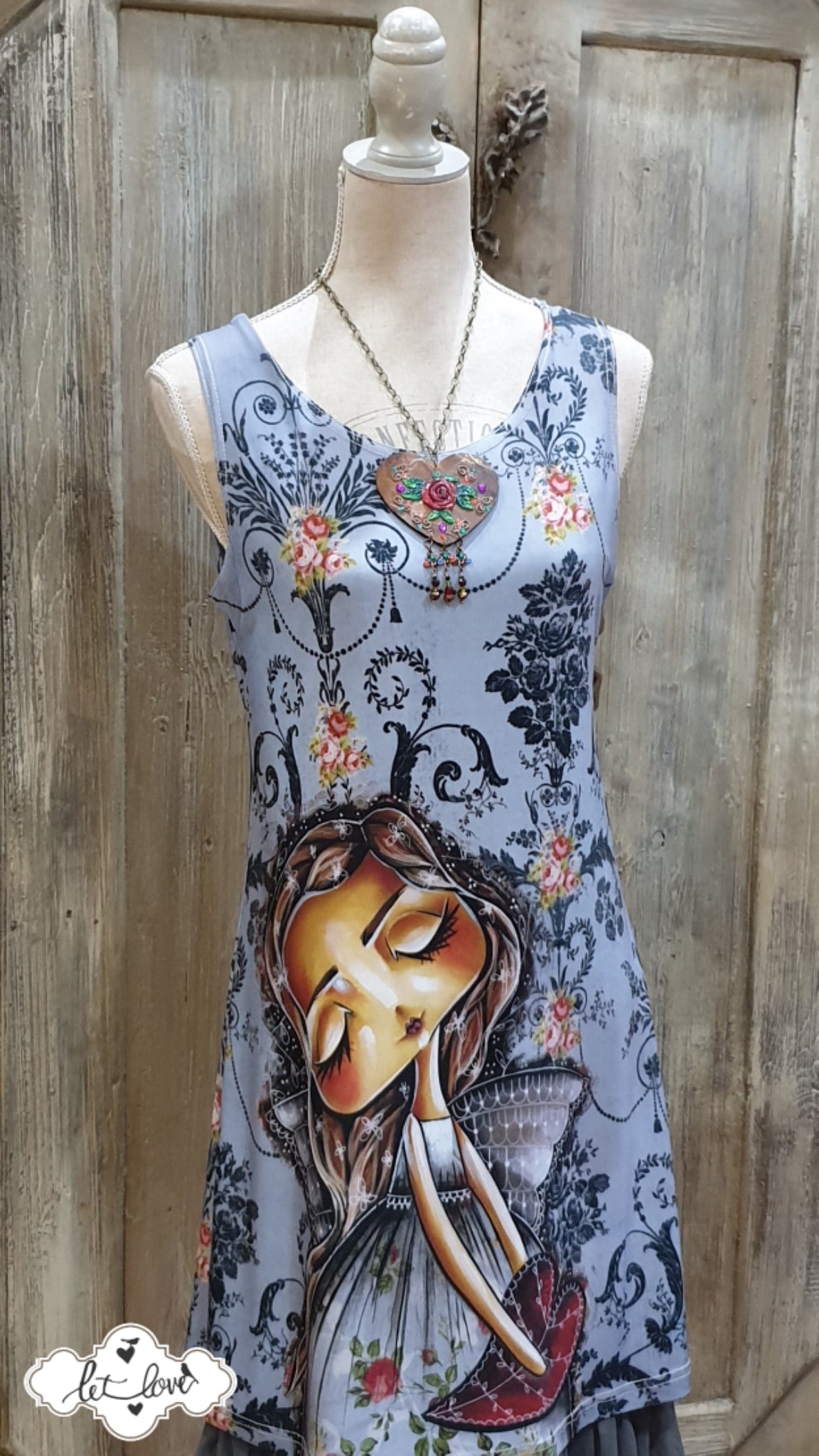 Sleeveless Dress - Let Love Clothing