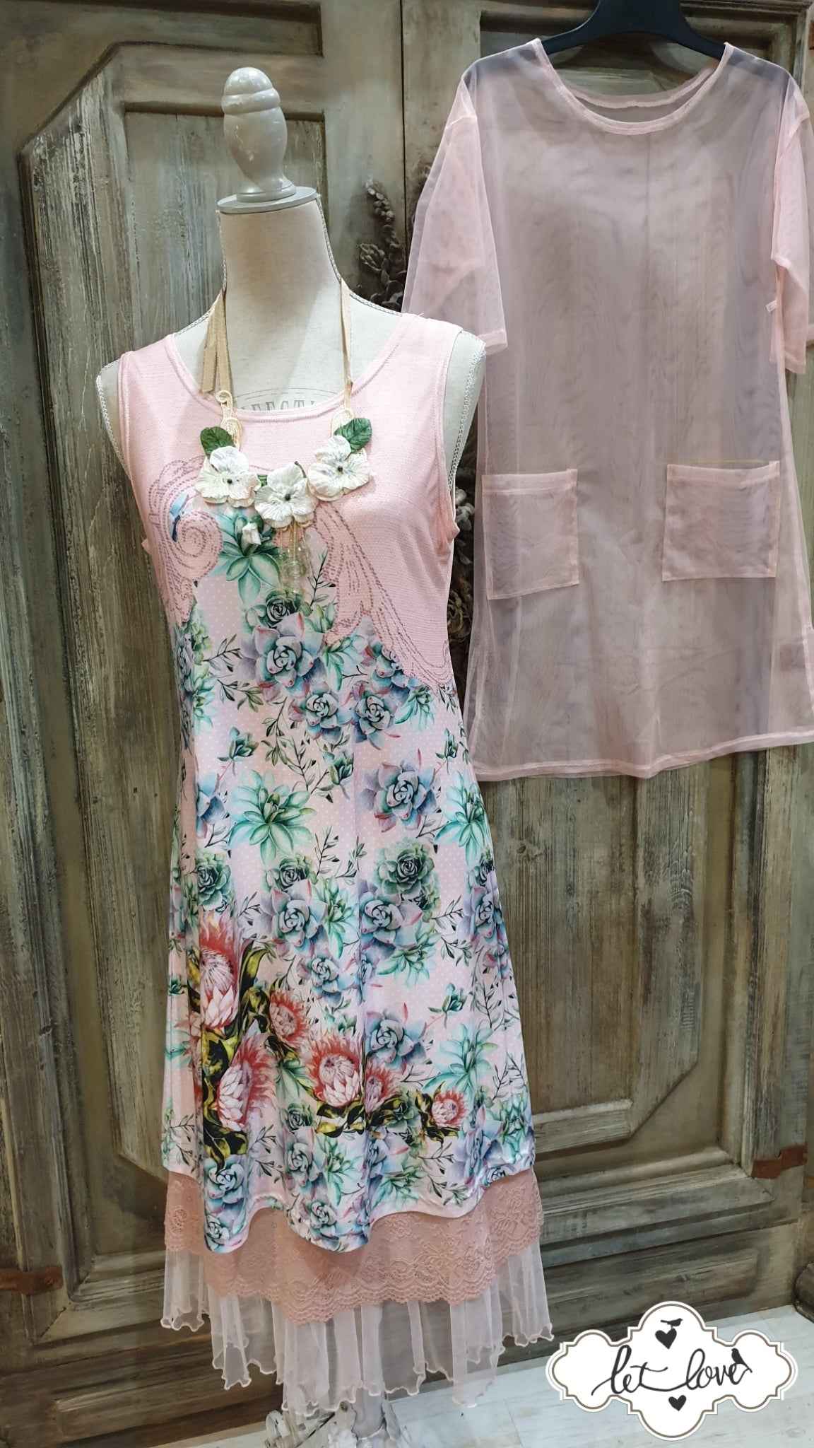 Sleeveless Dress - Let Love Clothing