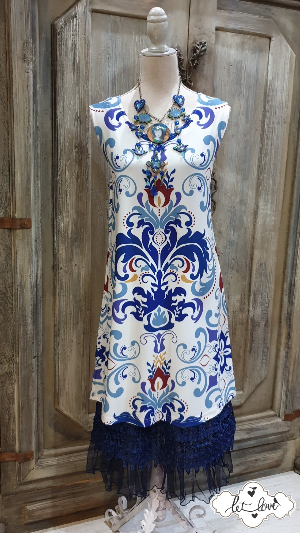 Sleeveless Dress - Let Love Clothing