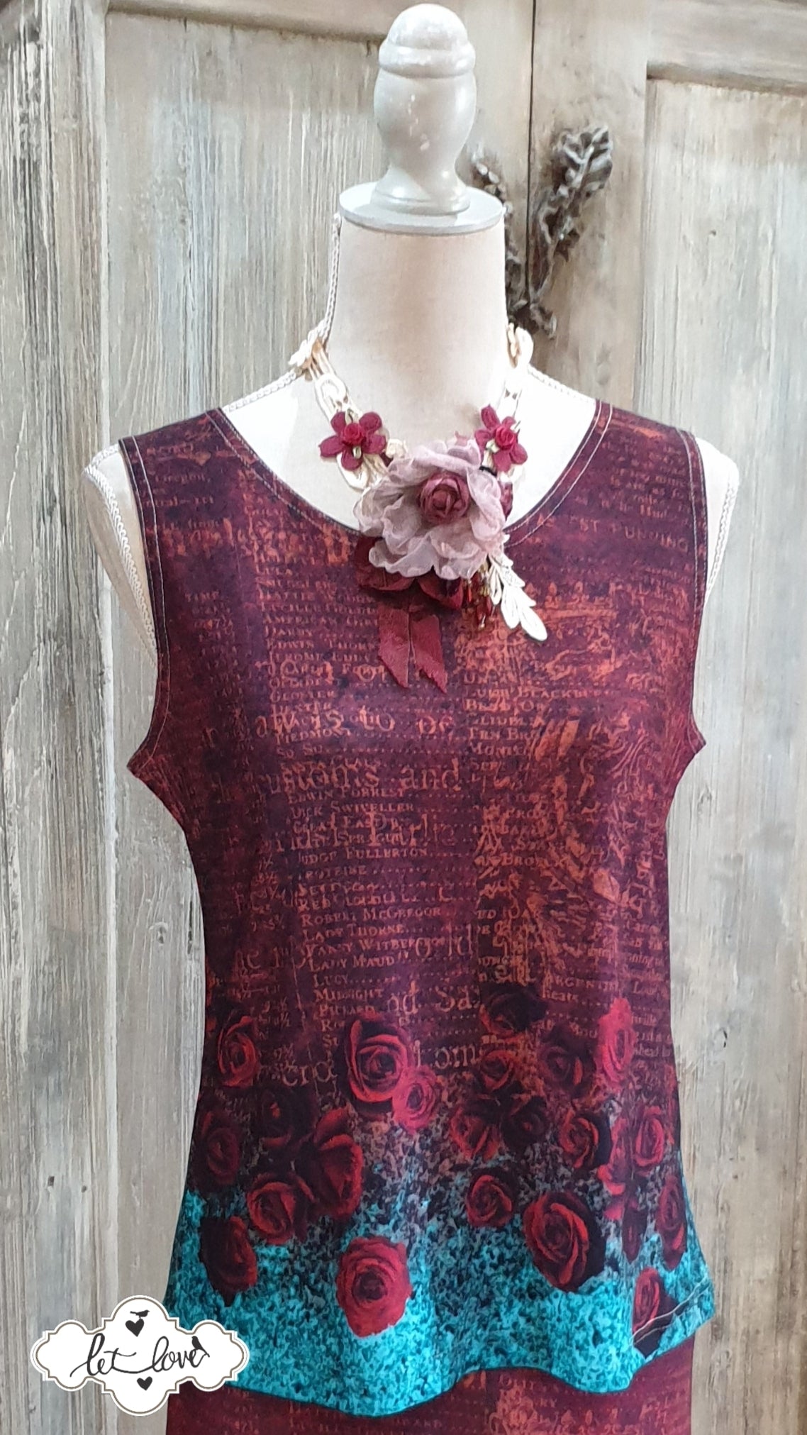 Sleeveless Top - Let Love Clothing