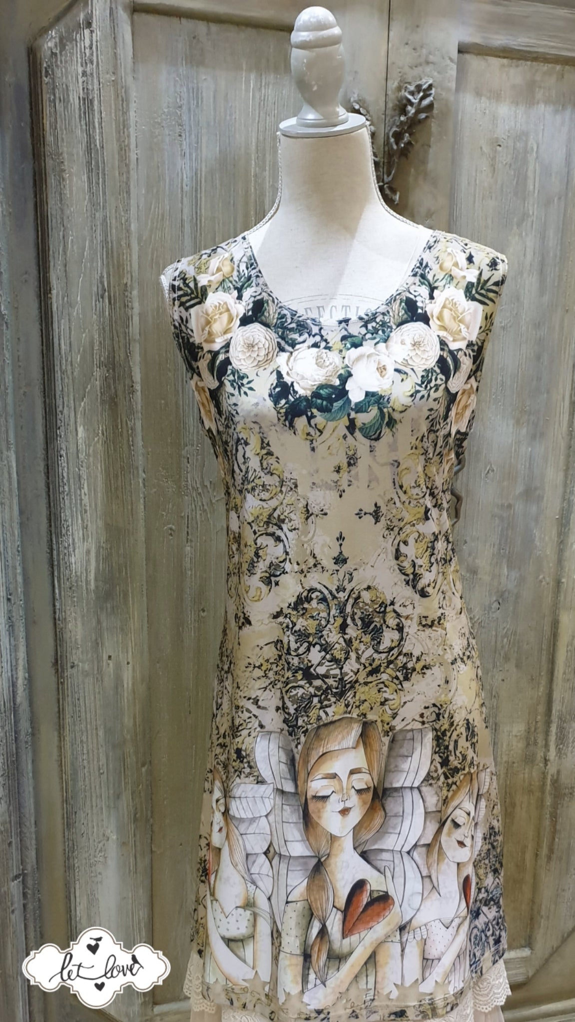 Sleeveless Dress - Let Love Clothing