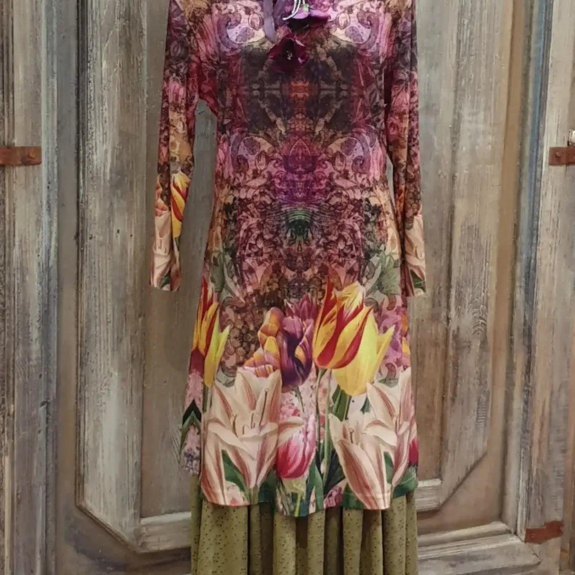 Dress with Sleeves - Let Love Clothing