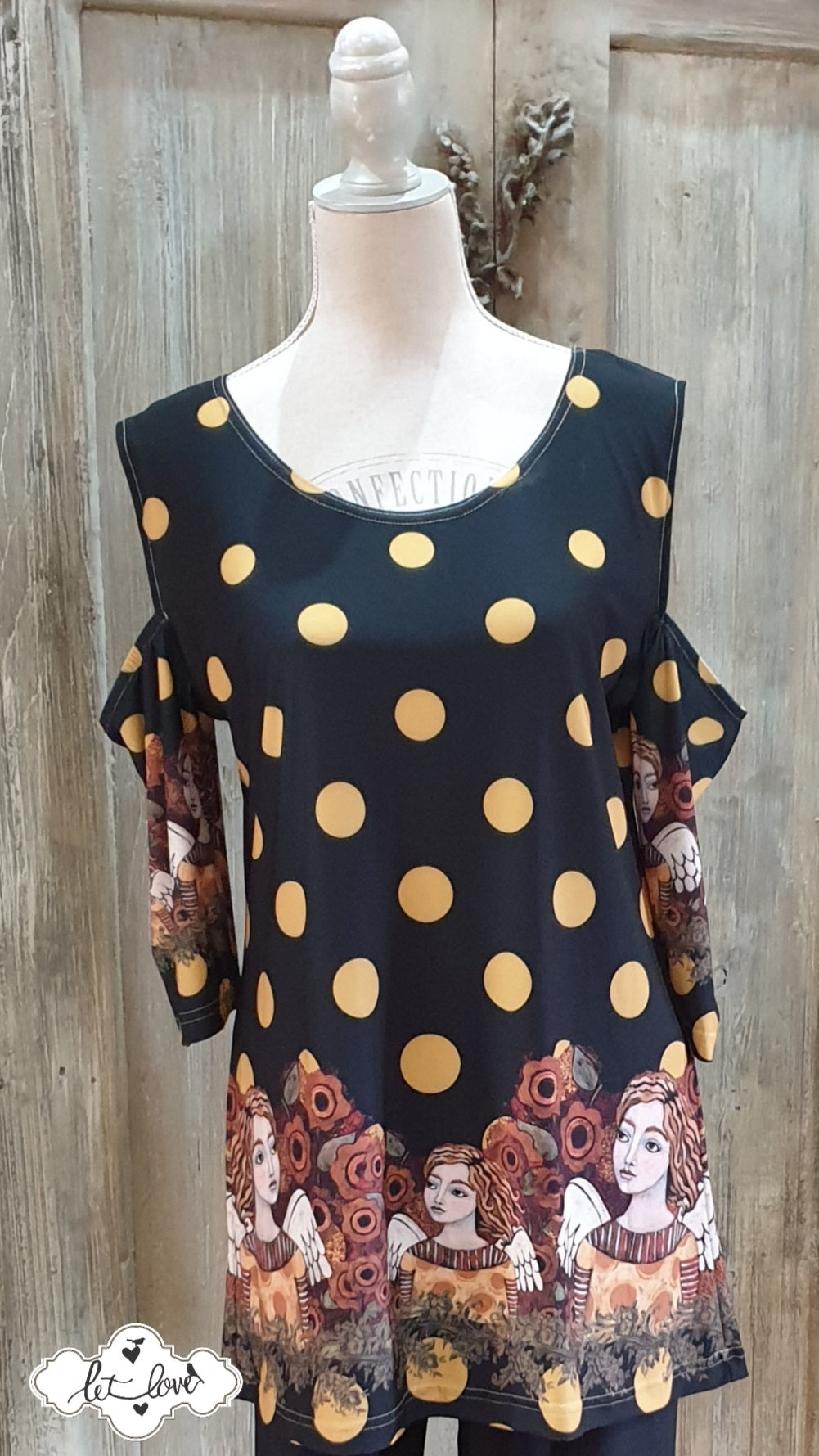 Top 75cm with Sleeves - Let Love Clothing