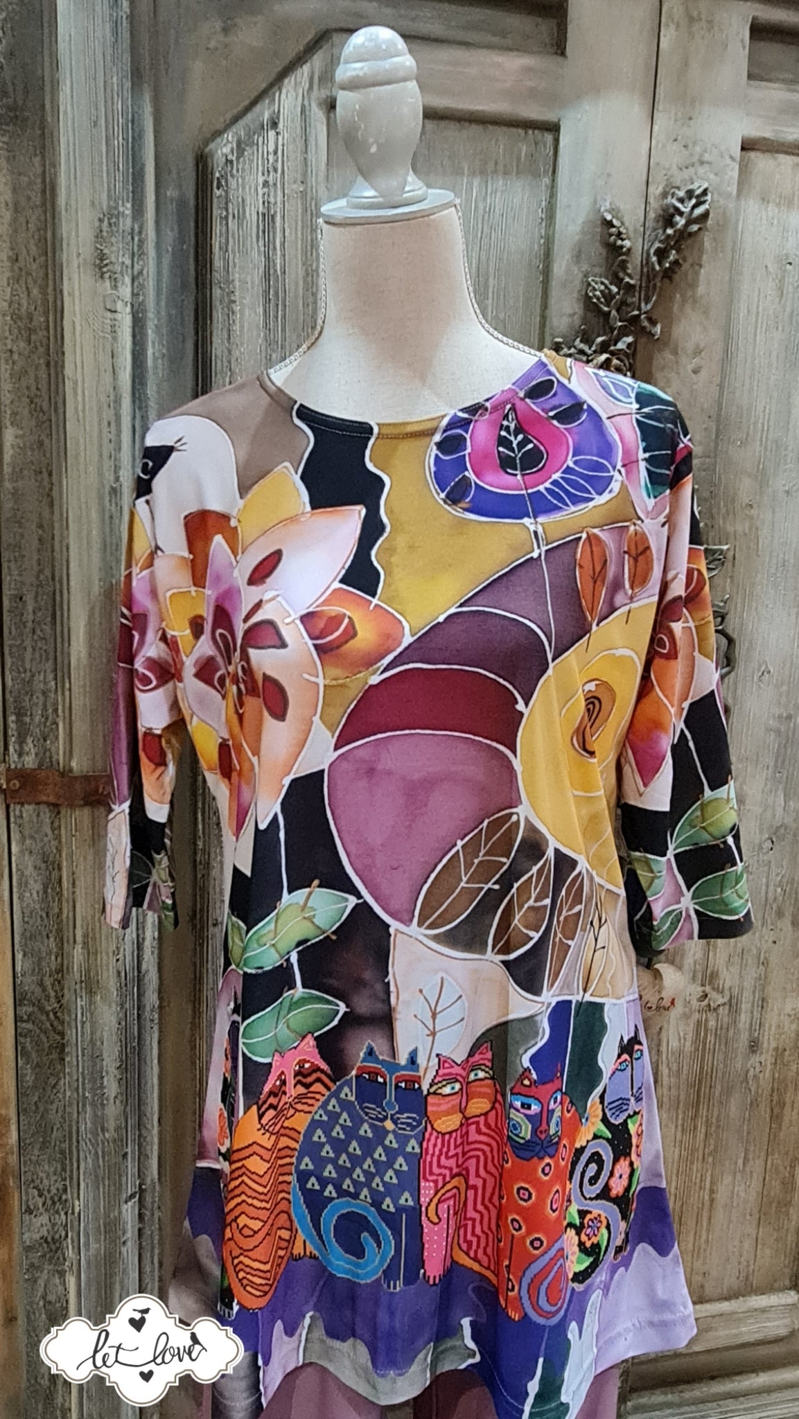 Top 75cm with Sleeves - Let Love Clothing