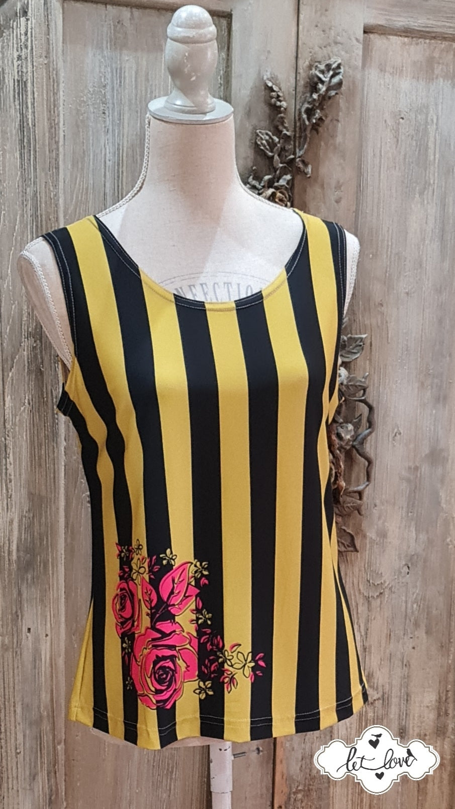 Sleeveless Top - Let Love Clothing