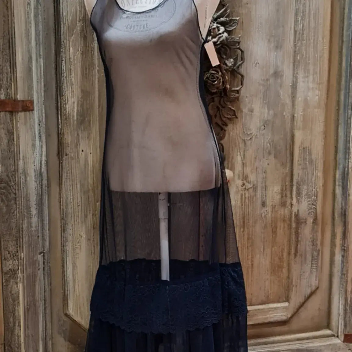 Petticoat Netting 2 Frill with Guipere Lace - Let Love Clothing