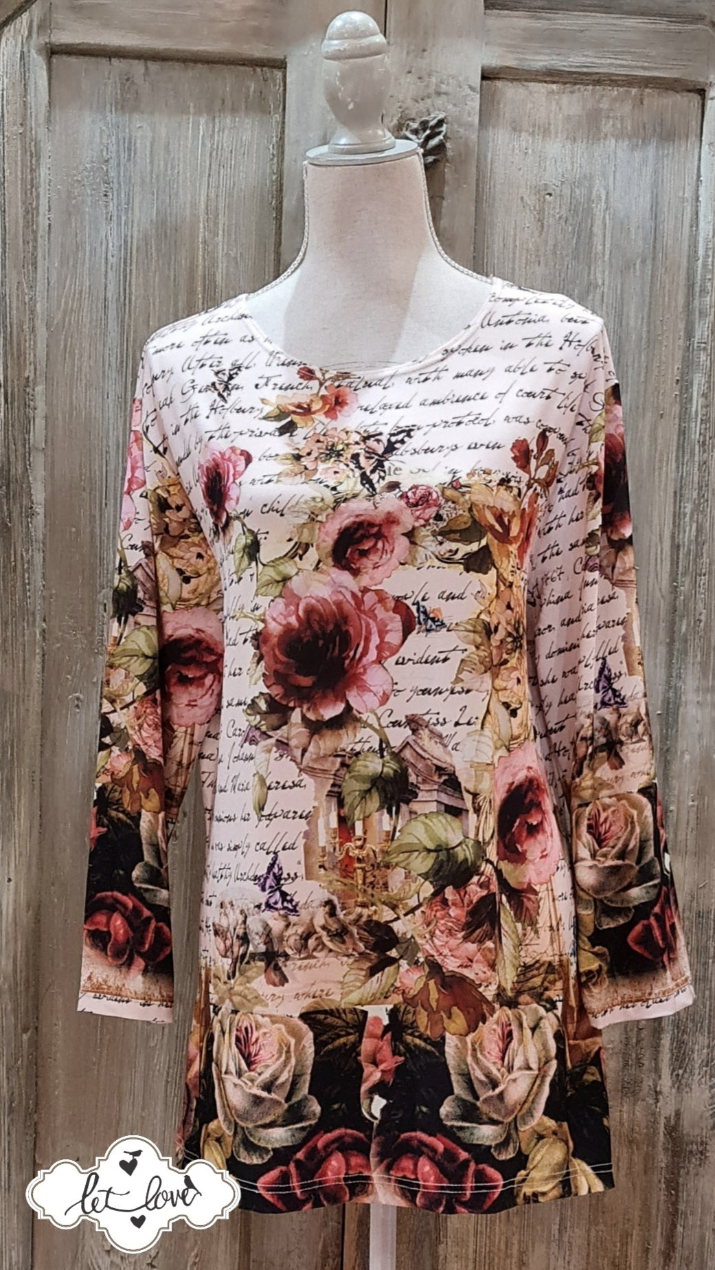Top 75cm with Sleeves - Let Love Clothing