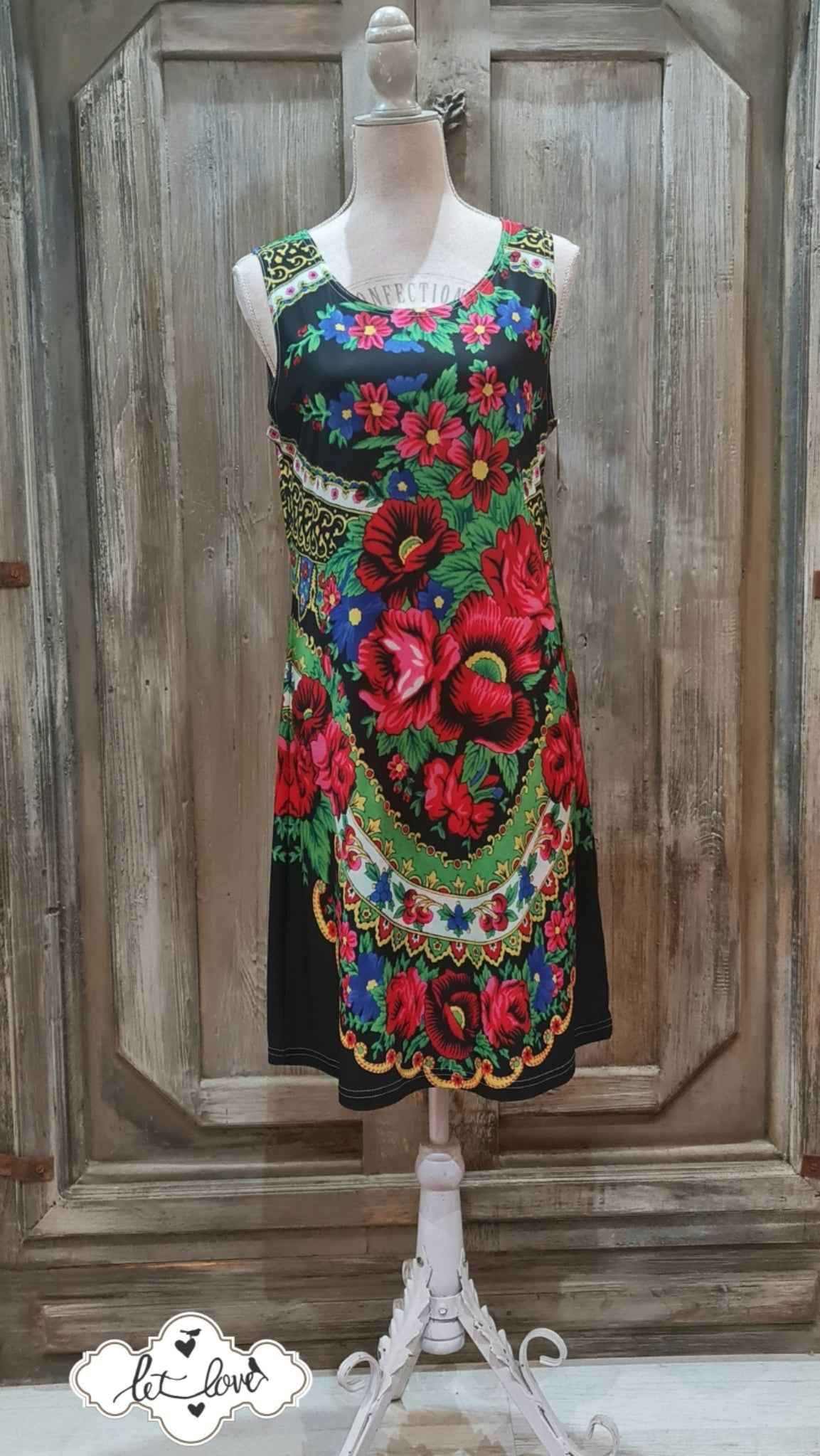 Sleeveless Dress - Let Love Clothing