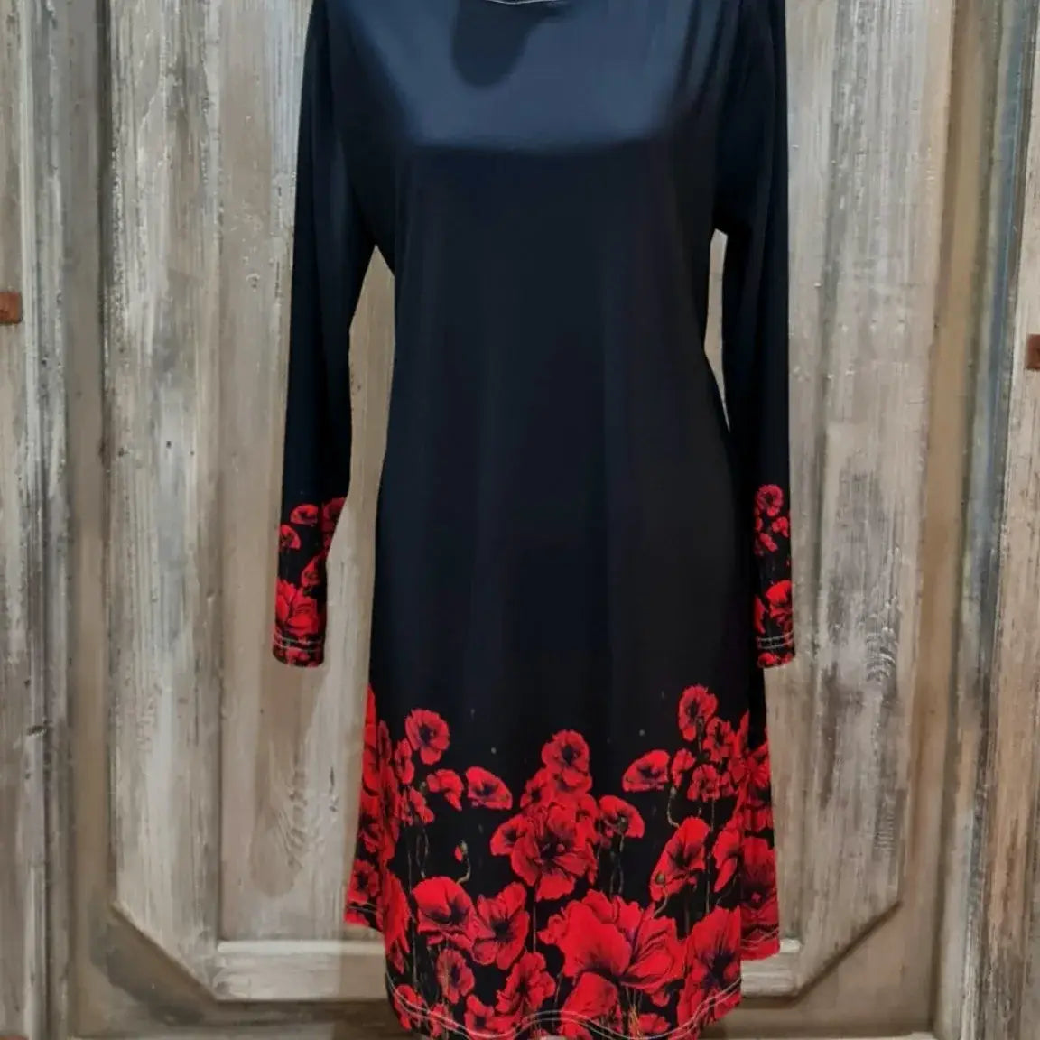 Dress with Sleeves - Let Love Clothing