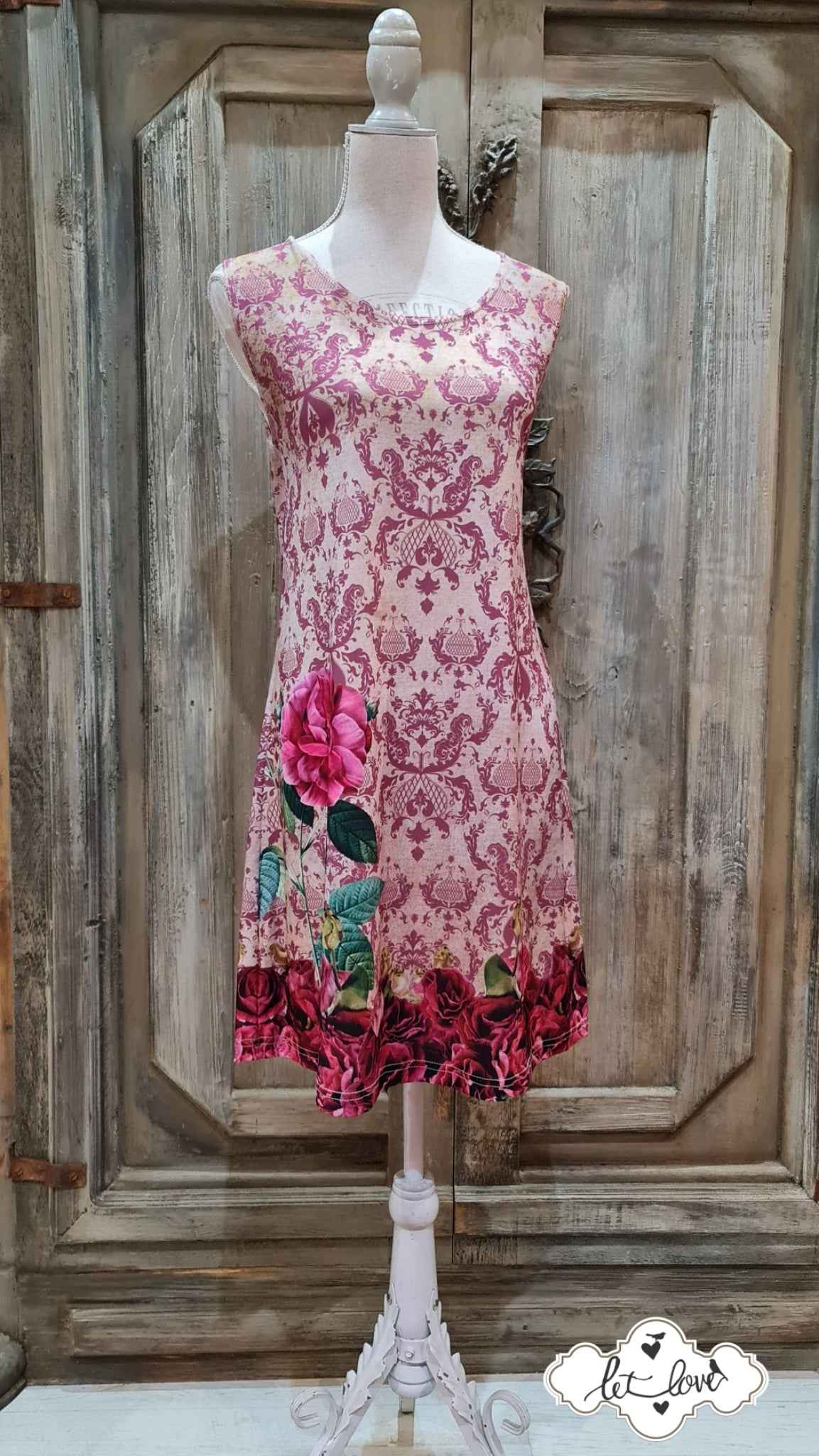 Sleeveless Dress - Let Love Clothing
