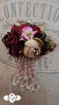Brooch Velvet Roses - Let Love Clothing