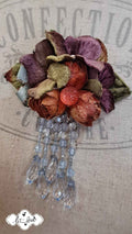 Brooch Velvet Roses - Let Love Clothing