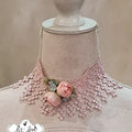 Lace & Rose Choker - Let Love Clothing