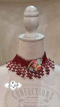 Lace & Rose Choker - Let Love Clothing