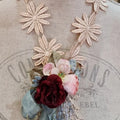 Daisy Lace & Rose Neckpiece/Brooch - Let Love Clothing
