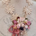 Daisy Lace & Rose Neckpiece/Brooch - Let Love Clothing