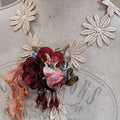 Daisy Lace & Rose Neckpiece/Brooch - Let Love Clothing