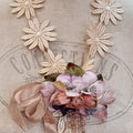 Daisy Lace & Rose Neckpiece/Brooch - Let Love Clothing