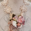 Daisy Lace & Rose Neckpiece/Brooch - Let Love Clothing