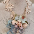Daisy Lace & Rose Neckpiece/Brooch - Let Love Clothing