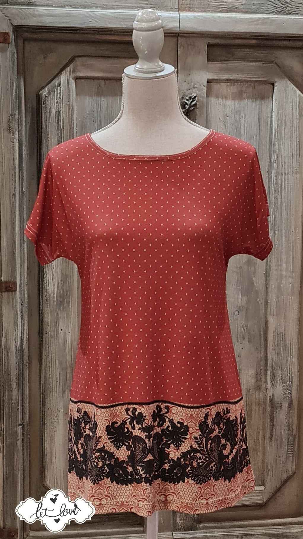 Cap Sleeve Top - Let Love Clothing